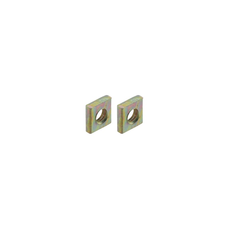 Sscon 500Pcs M4x7mmx2mm Zinc Plated Square Nuts Square Thin Nuts - M4 - Image 3